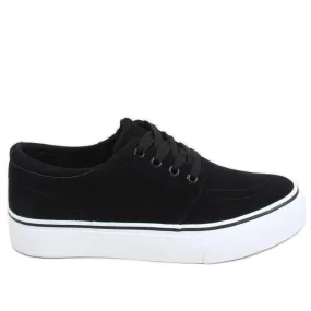 Ming Zwarte damessneakers